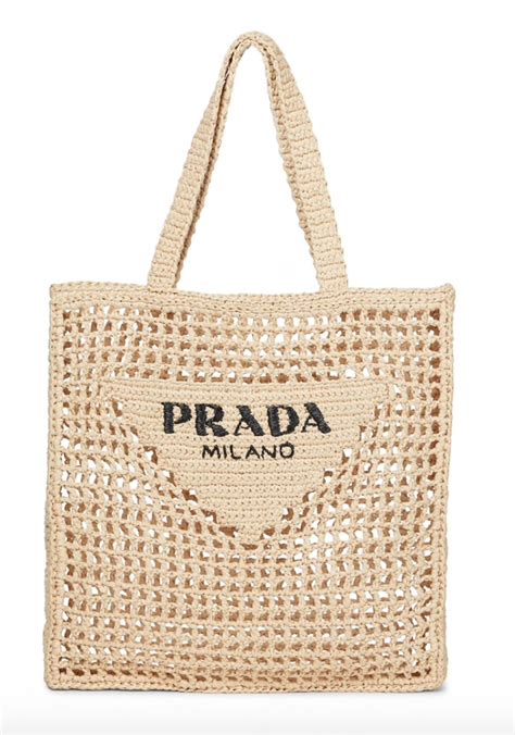 prada tasche raffiabast|Prada.